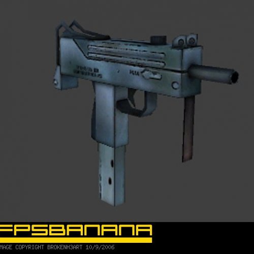 Mac10 Cell Shade Cartoon
