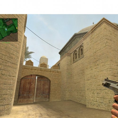 Worn Deagle w_Wooden Handle