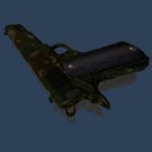 Colt M1911 Dark-Green Camo