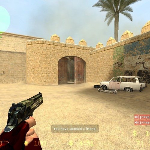 Caboose's Woodland Camo Deagle