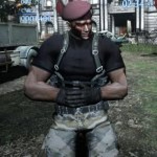 Jack Krauser Painted (RE 4) - Chris Replacer