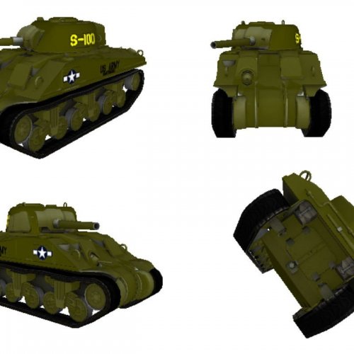 Bigmikes_Sherman_Tank_Skin_Summer