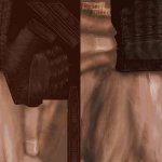CS S Brown Leather Gloves For CZ