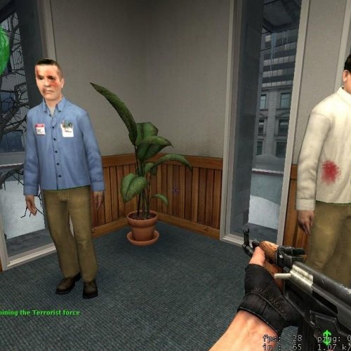 roughed up hostages
