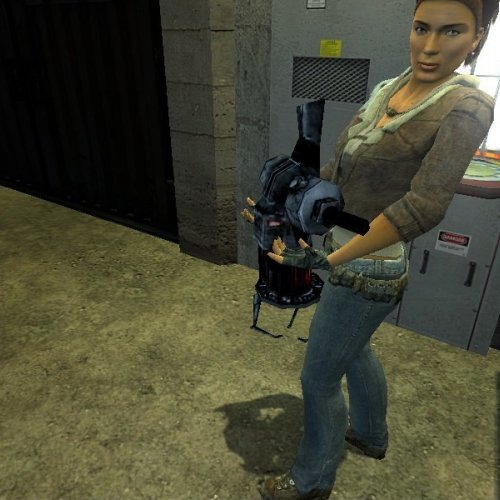 Sin City-ish Gravity Gun