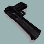 Agent Style Black Desert Eagle