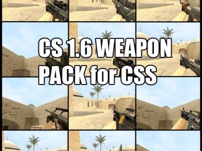 CS 1.6 Weapon Skin pack