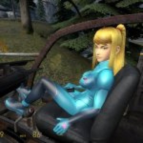 Metroid's Samus Aran Alyx Replace