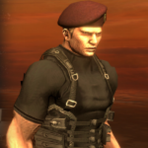 Jack Krauser with Beret (RE4)