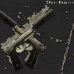 Dual Beretta 92FS Two Tones