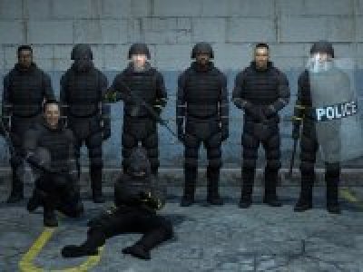 L4D2 Human Riot Officers v1.5