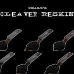 Cleaver Reskin Pack