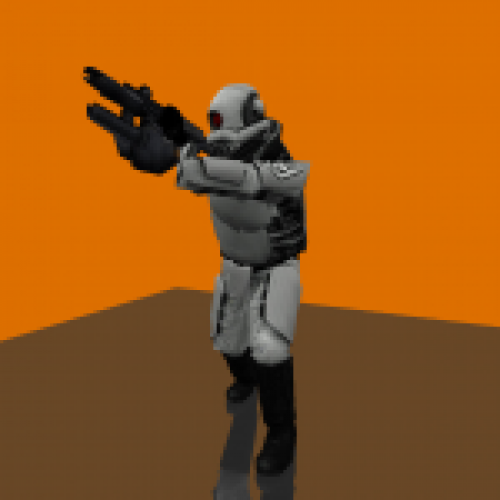 HL2 Combine solders (Grunt Anim)