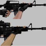 Hot m4a1 default