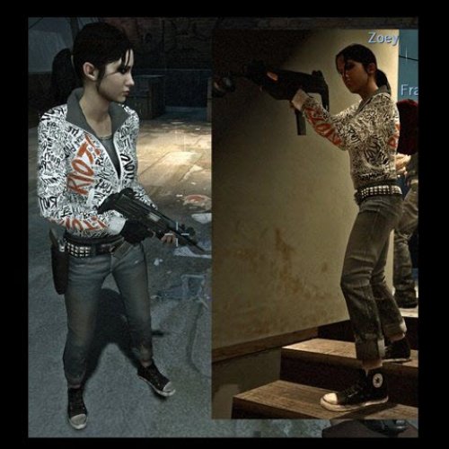 Scene Zoey - Paramore Jacket