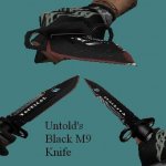 Black M9 Knife