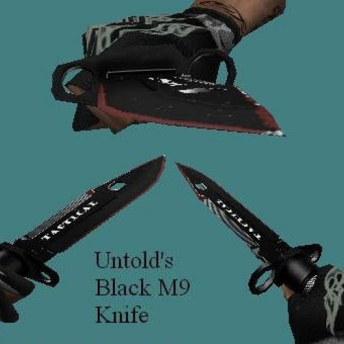 Black M9 Knife