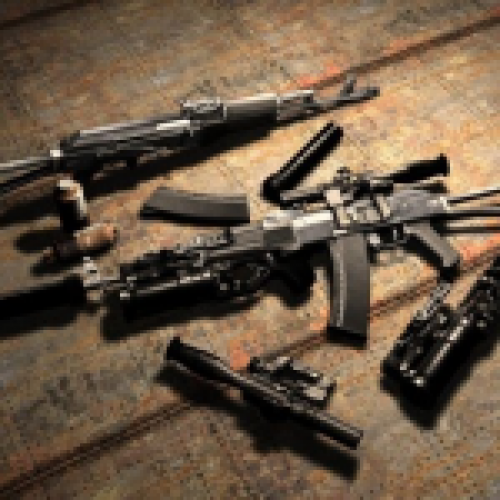 S.T.A.L.K.E.R. AK-74 Black + skins