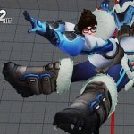 R.Mika as Mei (Overwatch) SFV