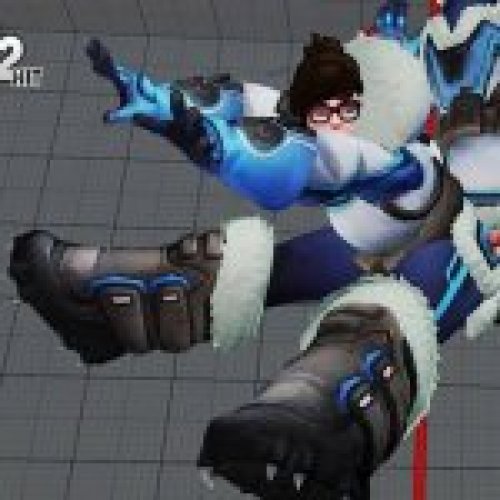 R.Mika as Mei (Overwatch) SFV