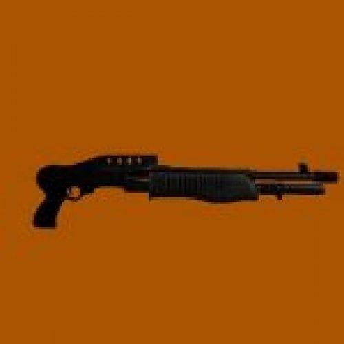 SPAS-12 Black in HL2 Style