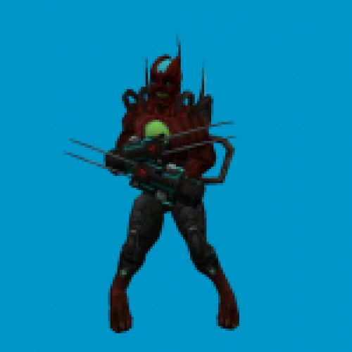 Crossfire Mutant red
