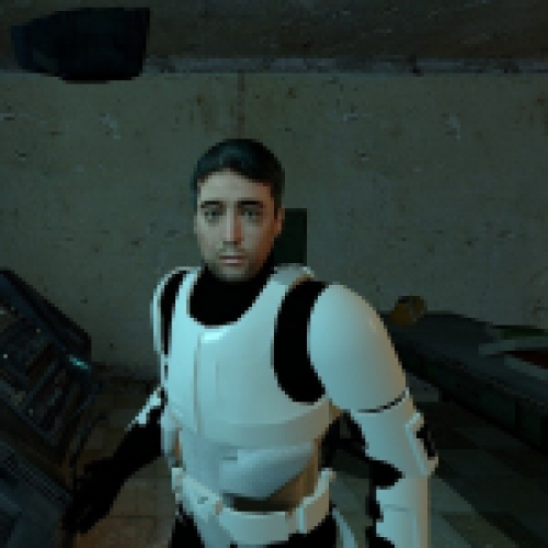 Barney as scouttrooper