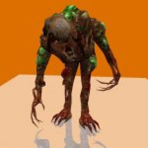 HD Gonome with HL2 headcrab