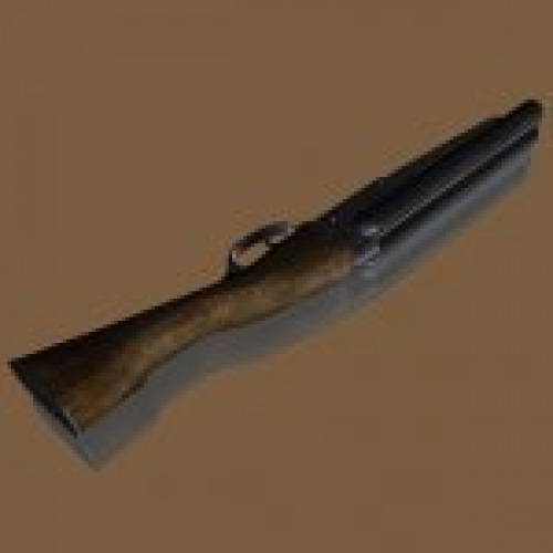 Sawed off shotgun