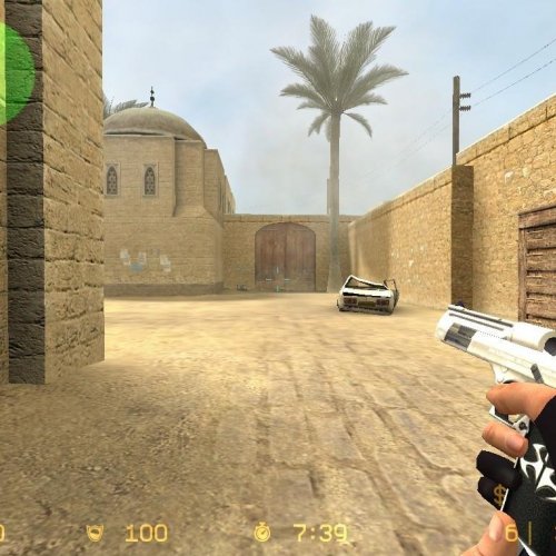 silver hitman deagle