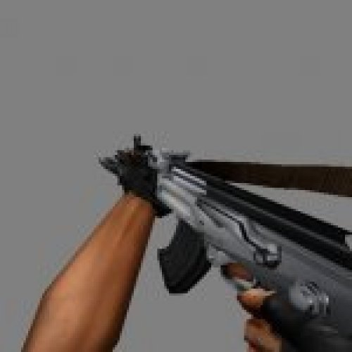 AK-74M со штыком