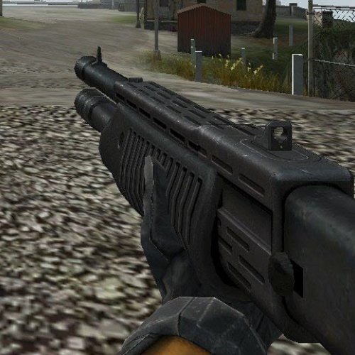 HL2 shotgun retextured