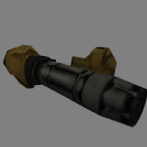 Chaingun from DOOM 3 (with ammo)