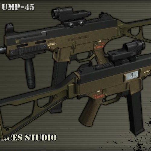 Evil Mr. Lee s UMP 45 anims
