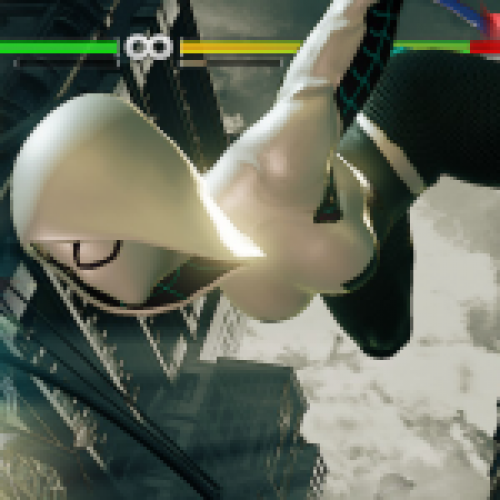 Cammy as Spider-Gwen