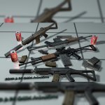 SIG552 & IMI Galilei Animations