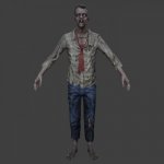 Zombie man