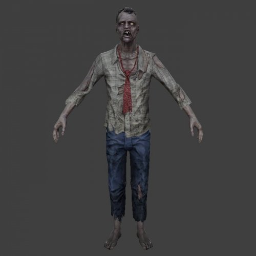 Zombie man