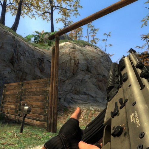 Fn Scar Acog M203 for AUG
