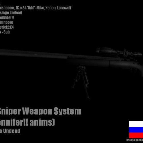 M24 SWS on Jennifer!! anims