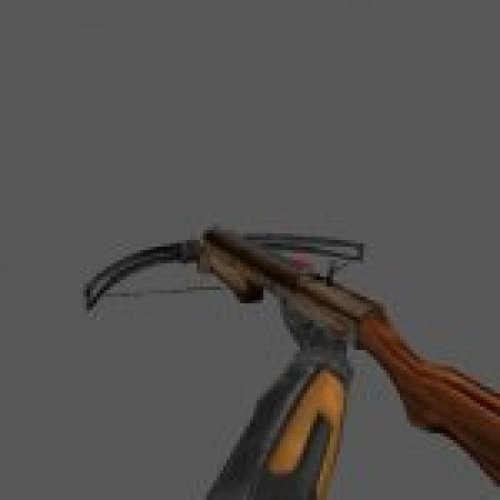 wood crossbow