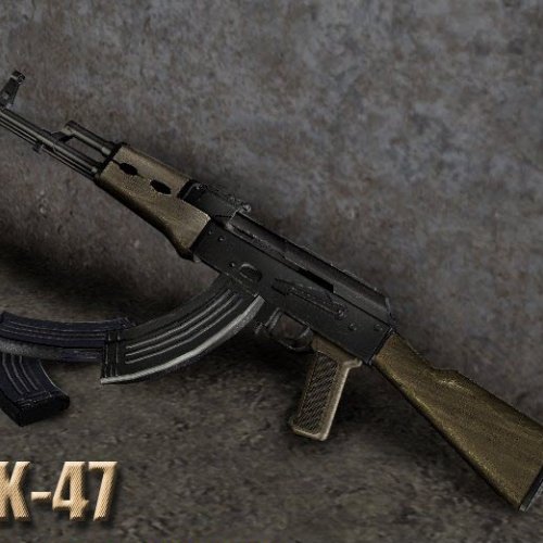TehSnake s AK-47 with 4 anims