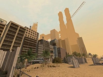 Побережье из Nuclear Dawn карта RP_coastdawn