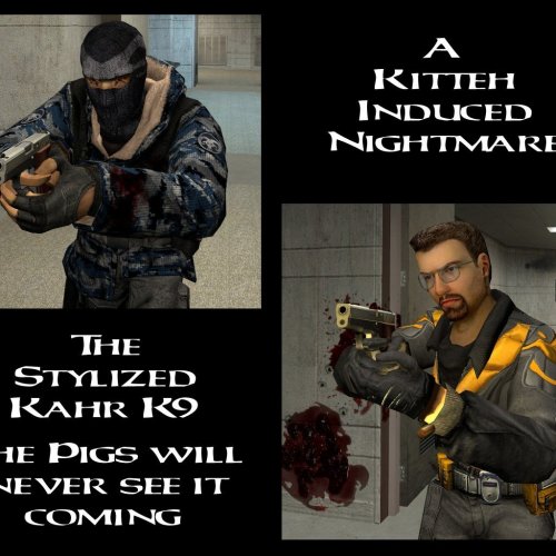 Stylized Kitteh Kahr K9