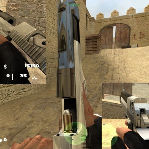 Two Tone Deagle W Quad's Anims