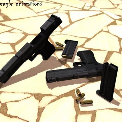 Desert eagle animations