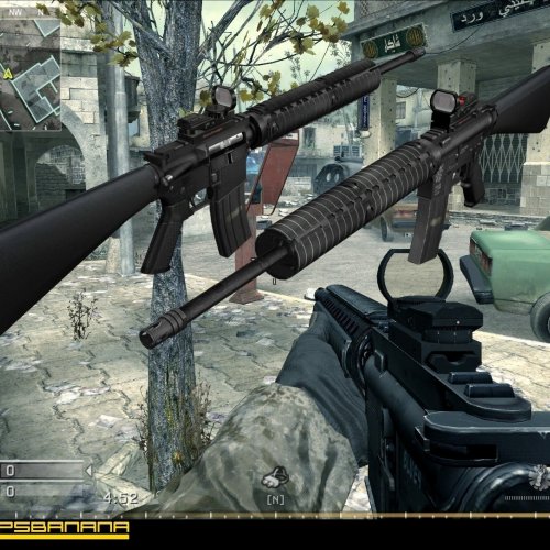 3dstart s COD4 M16A4