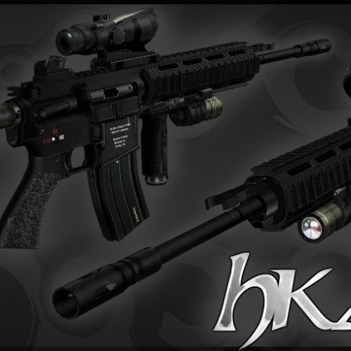 SpecOps HK416 Tactical With Acog