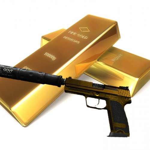Silvio Dante s Gold USP retexture