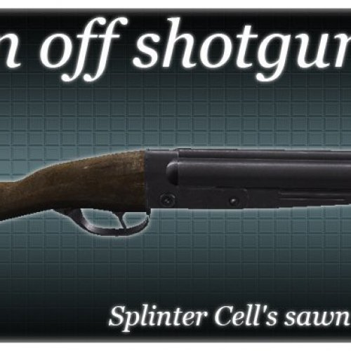 Sawn off shotgun